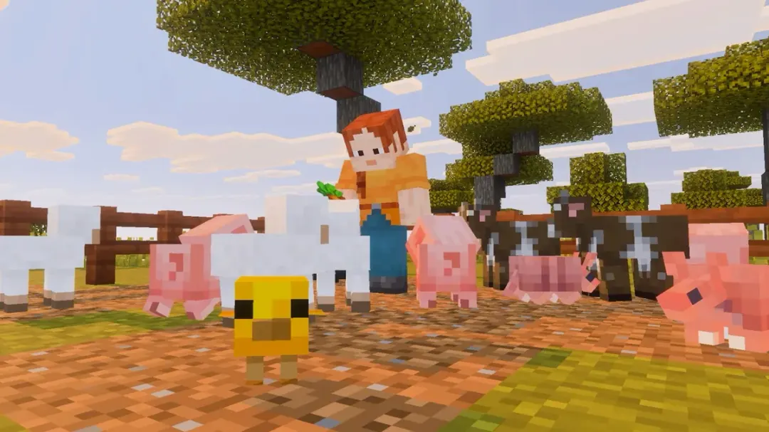 تصویر ۲ از محیط بازی Minecraft برای Nintendo Switch 2