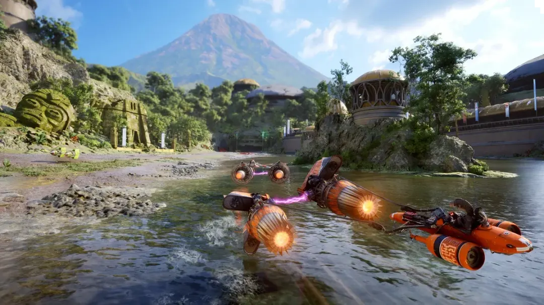 تصویر ۱ از محیط بازی Star Wars: Galactic Racer برای PlayStation 5