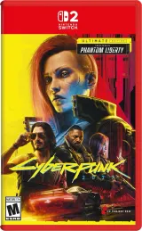 کاور بازی Cyberpunk 2077 برای Nintendo Switch 2