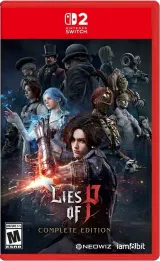 پس‌زمینه‌ی محو کاور بازی Lies of P: Complete Edition برای Nintendo Switch 2