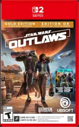 کاور بازی Star Wars Outlaws Gold Edition برای Nintendo Switch 2
