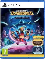 پس‌زمینه‌ی محو کاور بازی Minecraft Dungeons II Deluxe Edition برای PlayStation 5