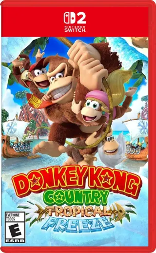 کاور بازی Donkey Kong Country: Tropical Freeze برای Nintendo Switch 2