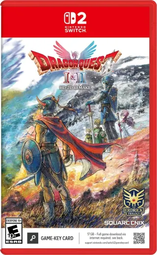 کاور بازی DRAGON QUEST I & II HD-2D Remake برای Nintendo Switch 2