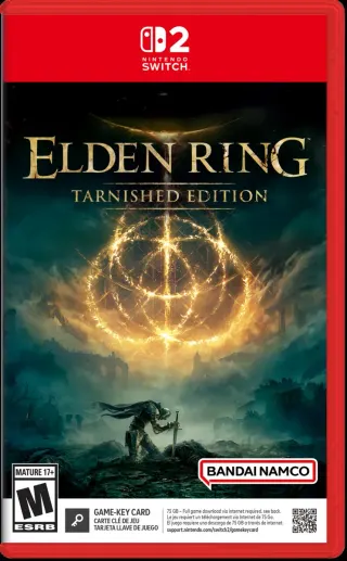 کاور بازی Elden Ring Tarnished Edition برای Nintendo Switch 2