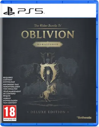 کاور بازی The Elder Scrolls IV: Oblivion Remastered برای PlayStation 5