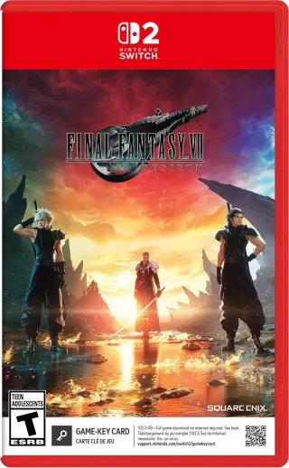 کاور بازی Final Fantasy VII Rebirth برای Nintendo Switch 2