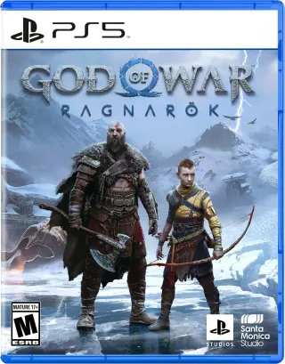 کاور بازی God of War: Ragnarok برای PlayStation 5