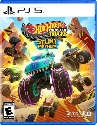کاور بازی Hot Wheels Monster Trucks Stunt Mayhem برای PlayStation 5