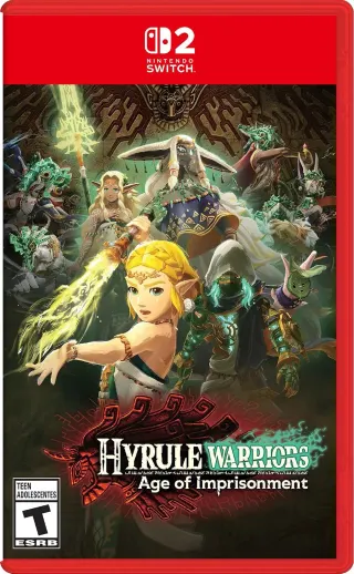 کاور بازی Hyrule Warriors: Age of Imprisonment برای Nintendo Switch 2