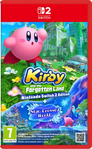 کاور بازی Kirby and the Forgotten Land برای Nintendo Switch 2