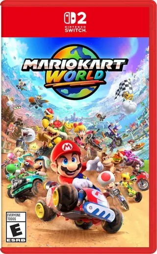 کاور بازی Mario Kart World برای Nintendo Switch 2