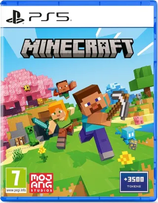 کاور بازی Minecraft برای PlayStation 5