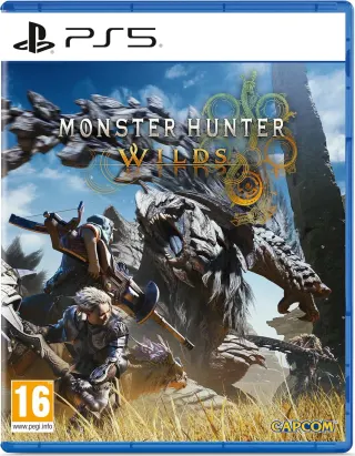 کاور بازی Monster Hunter Wilds برای PlayStation 5