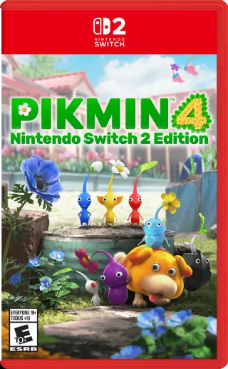 کاور بازی Pikmin 4 برای Nintendo Switch 2