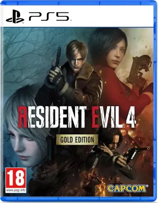 کاور بازی Resident Evil 4 Remake Gold Edition برای PlayStation 5