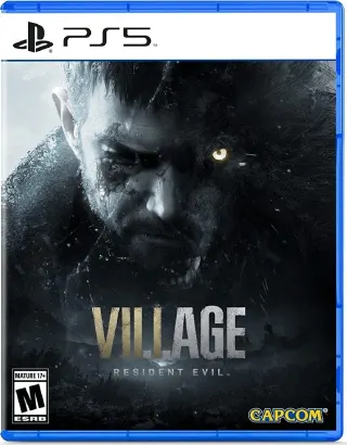 کاور بازی Resident Evil Village برای PlayStation 5