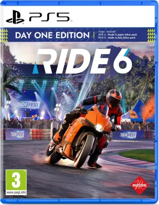 کاور بازی Ride 6 Day One Edition برای PlayStation 5