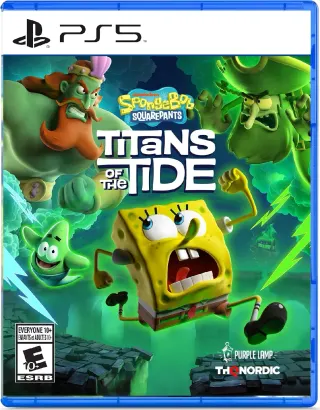 کاور بازی SpongeBob SquarePants: Titans of the Tide برای PlayStation 5