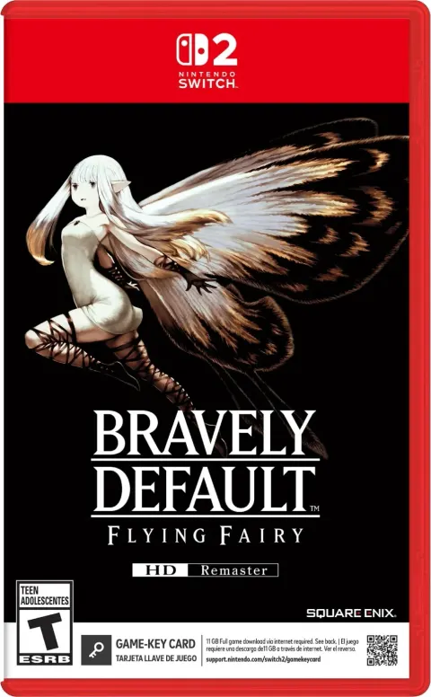 کاور بازی Bravely Default Flying Fairy HD Remaster برای Nintendo Switch 2