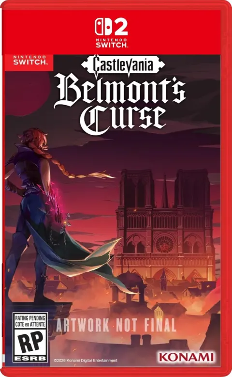 کاور بازی Castlevania: Belmont's Curse برای Nintendo Switch 2