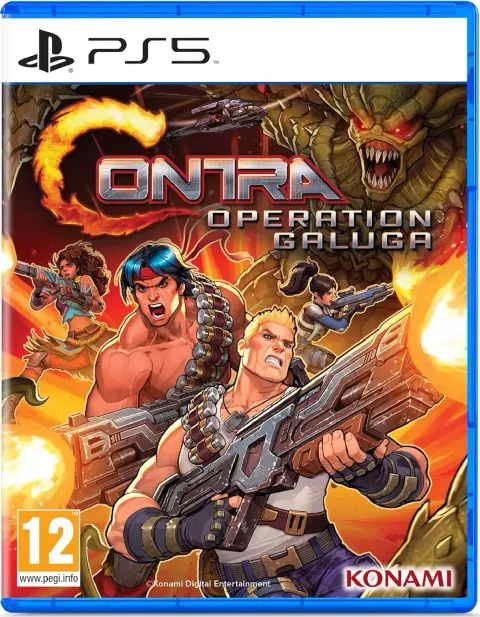 کاور بازی Contra Operation Galuga برای PlayStation 5
