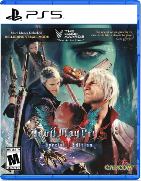 کاور بازی Devil May Cry 5: Special Edition برای PlayStation 5
