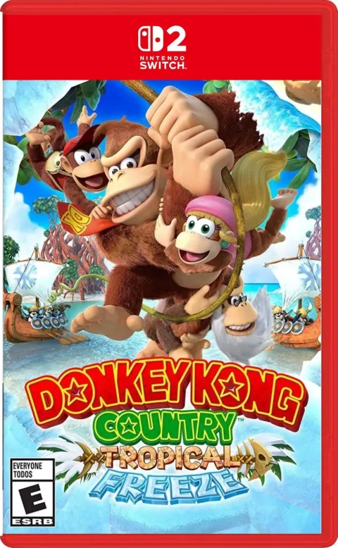 کاور بازی Donkey Kong Country: Tropical Freeze برای Nintendo Switch 2