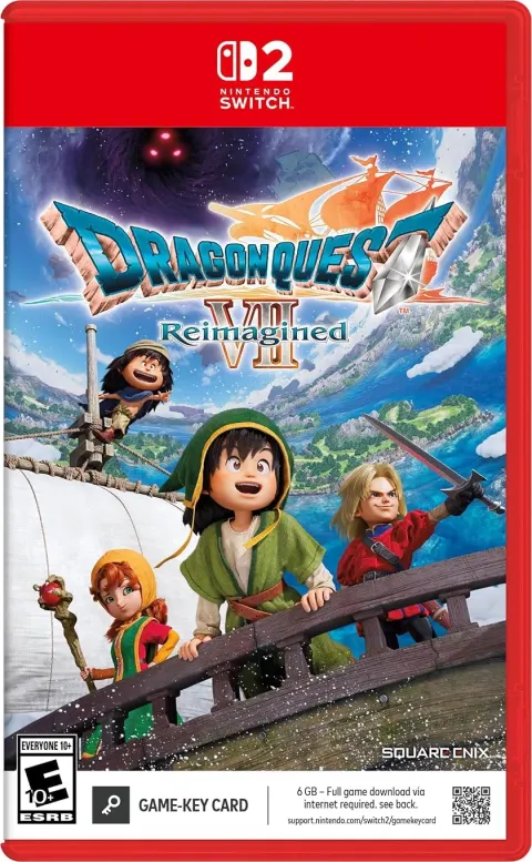 کاور بازی DRAGON QUEST VII Reimagined برای Nintendo Switch 2