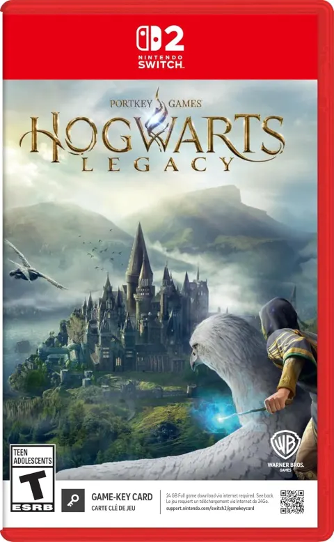 کاور بازی Hogwarts Legacy برای Nintendo Switch 2