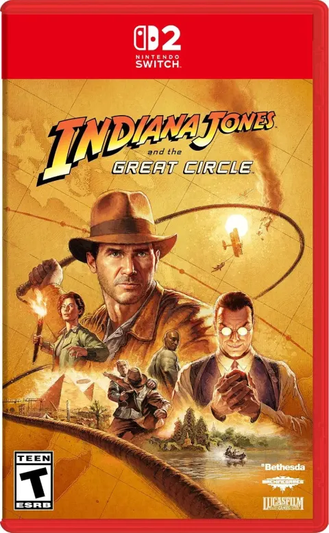 کاور بازی Indiana Jones and the Great Circle برای Nintendo Switch 2
