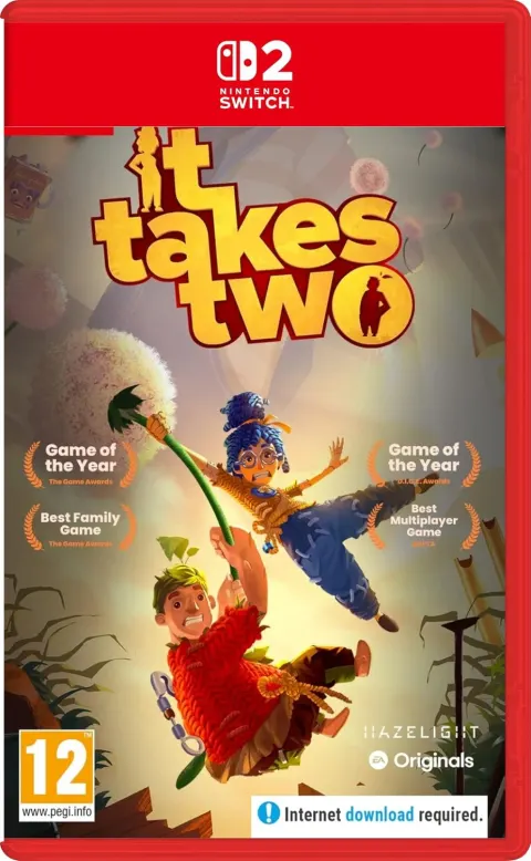 کاور بازی It Takes Two برای Nintendo Switch 2