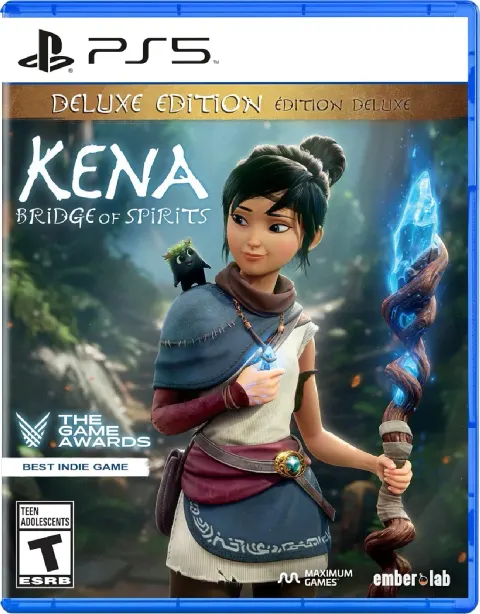 کاور بازی Kena Bridge of Spirits Deluxe Edition برای PlayStation 5
