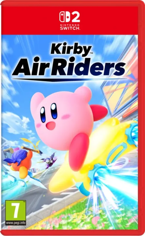 کاور بازی Kirby Air Riders برای Nintendo Switch 2