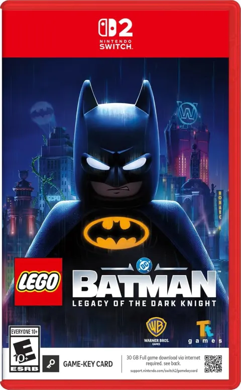 کاور بازی LEGO Batman: Legacy of the Dark Knight برای Nintendo Switch 2