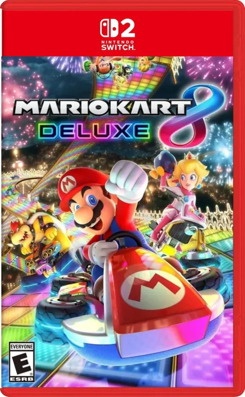 کاور بازی Mario Kart 8 Deluxe برای Nintendo Switch 2