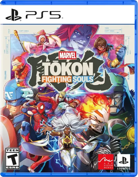 کاور بازی MARVEL TOKON: FIGHTING SOULS برای PlayStation 5