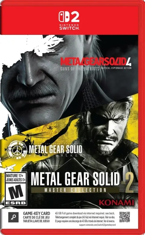 کاور بازی Metal Gear Solid: Master Collection Vol. 2 برای Nintendo Switch 2