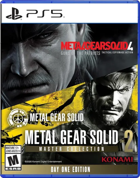 کاور بازی Metal Gear Solid Master Collection - Day One Edition برای PlayStation 5