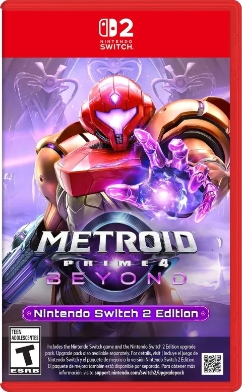 کاور بازی Metroid Prime 4: Beyond برای Nintendo Switch 2