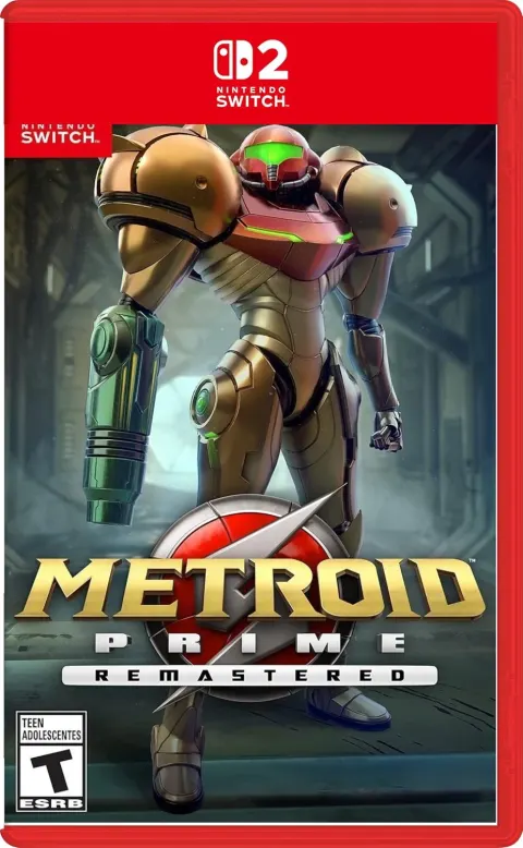 کاور بازی Metroid Prime Remastered برای Nintendo Switch 2