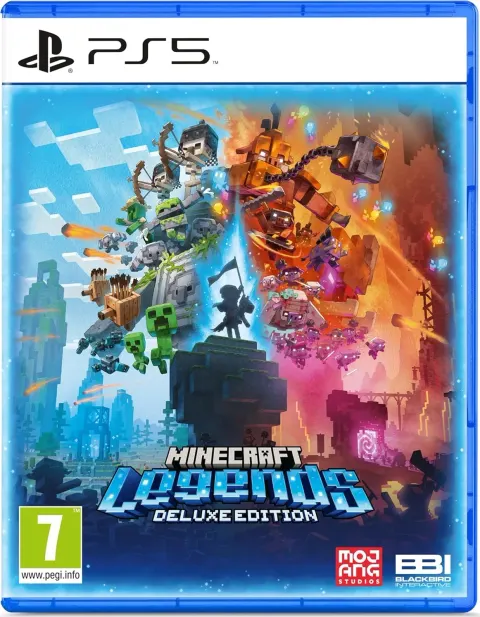 کاور بازی Minecraft Legends برای PlayStation 5