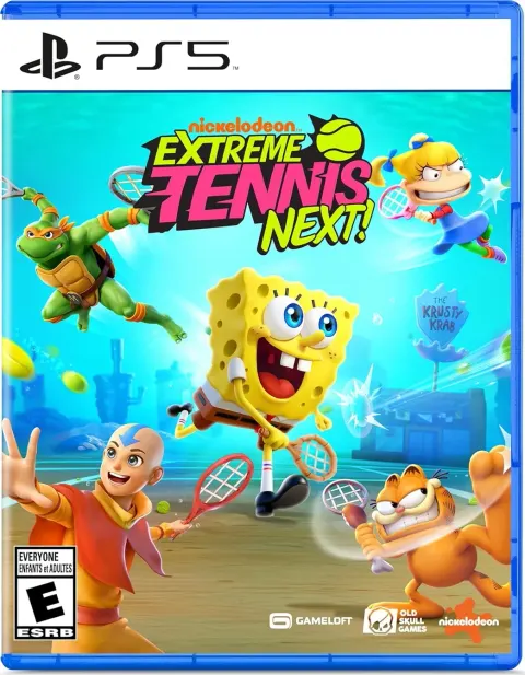 کاور بازی Nickelodeon Extreme Tennis: Next! برای PlayStation 5