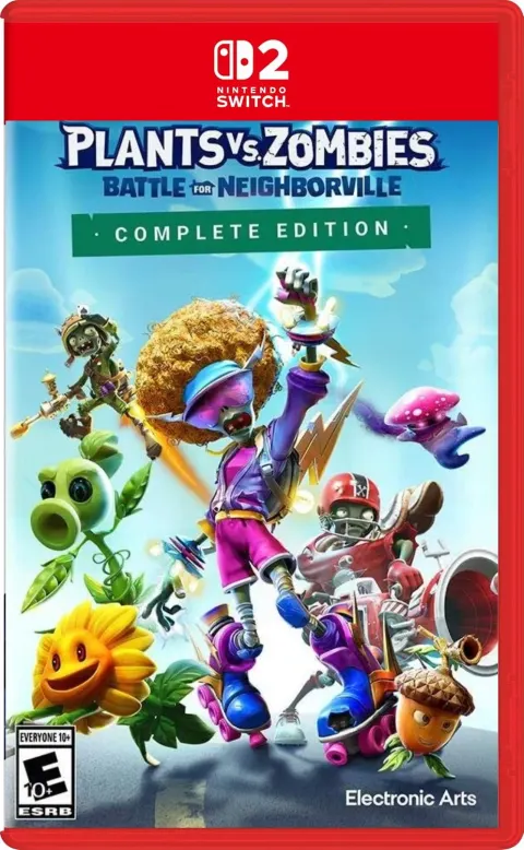 کاور بازی Plants vs Zombies: The Battle of Neighborville Complete Edition برای Nintendo Switch 2