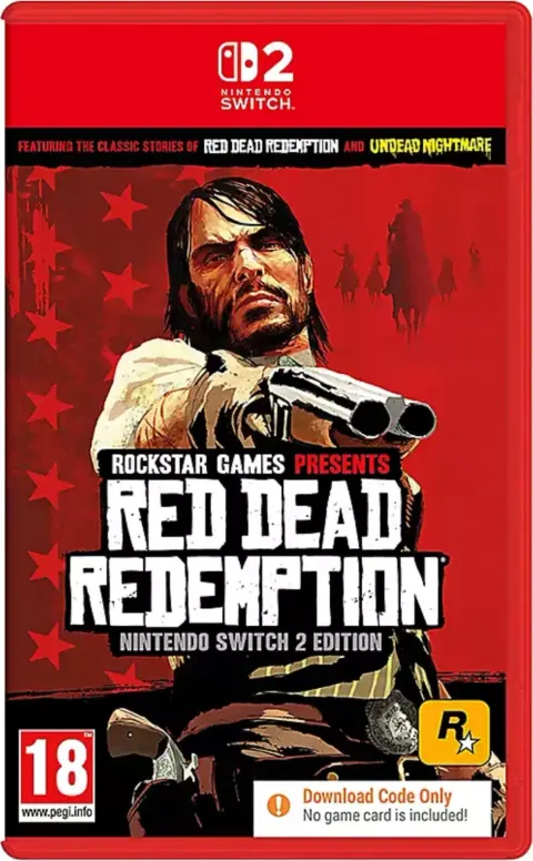 کاور بازی Red Dead Redemption HD برای Nintendo Switch 2