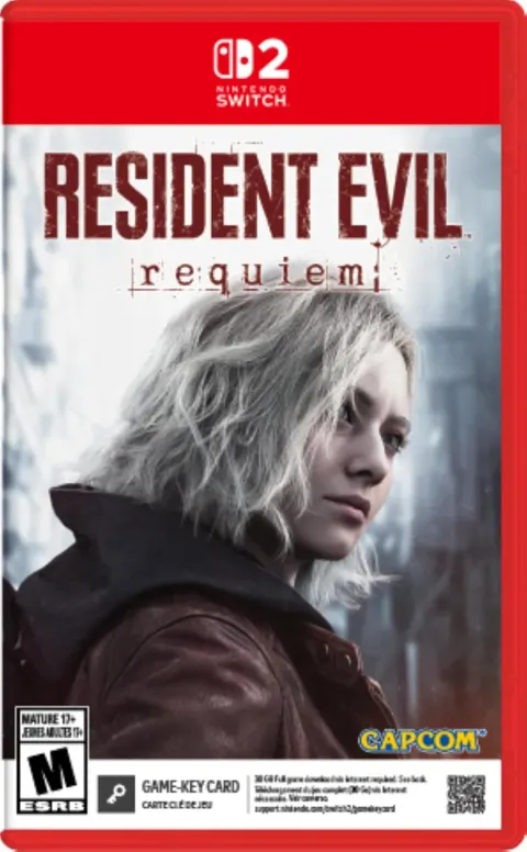 کاور بازی Resident Evil Requiem برای Nintendo Switch 2