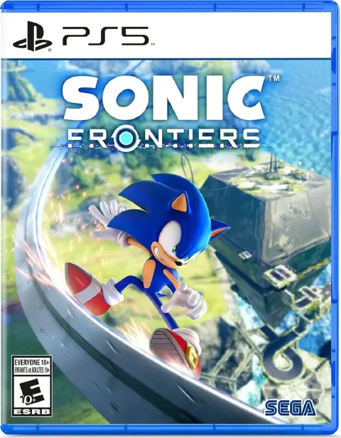 کاور بازی Sonic Frontiers برای PlayStation 5