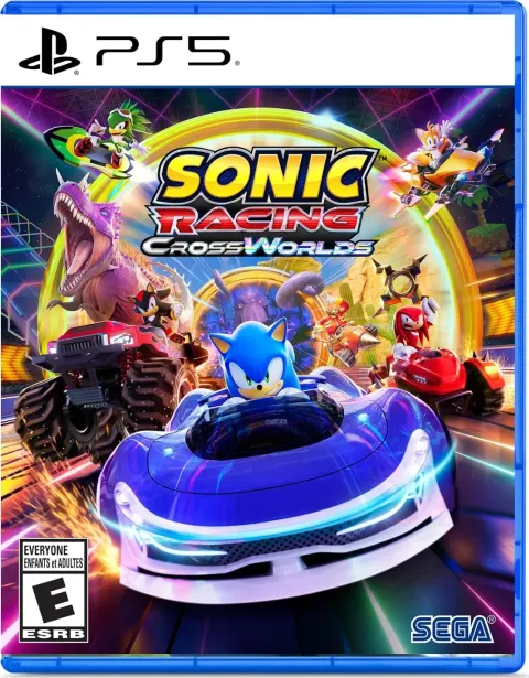 کاور بازی Sonic Racing CrossWorlds برای PlayStation 5