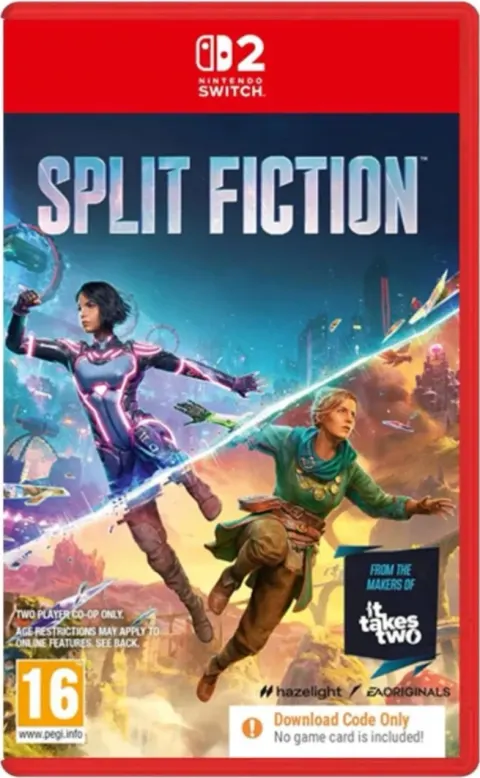 کاور بازی Split Fiction برای Nintendo Switch 2