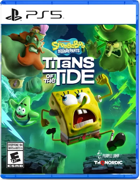 کاور بازی SpongeBob SquarePants: Titans of the Tide برای PlayStation 5